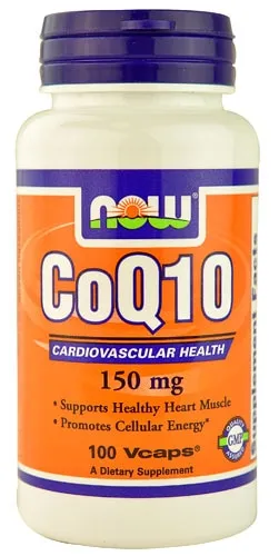 CoQ10, 150 mg, 100 Veg Capsules, NOW Foods