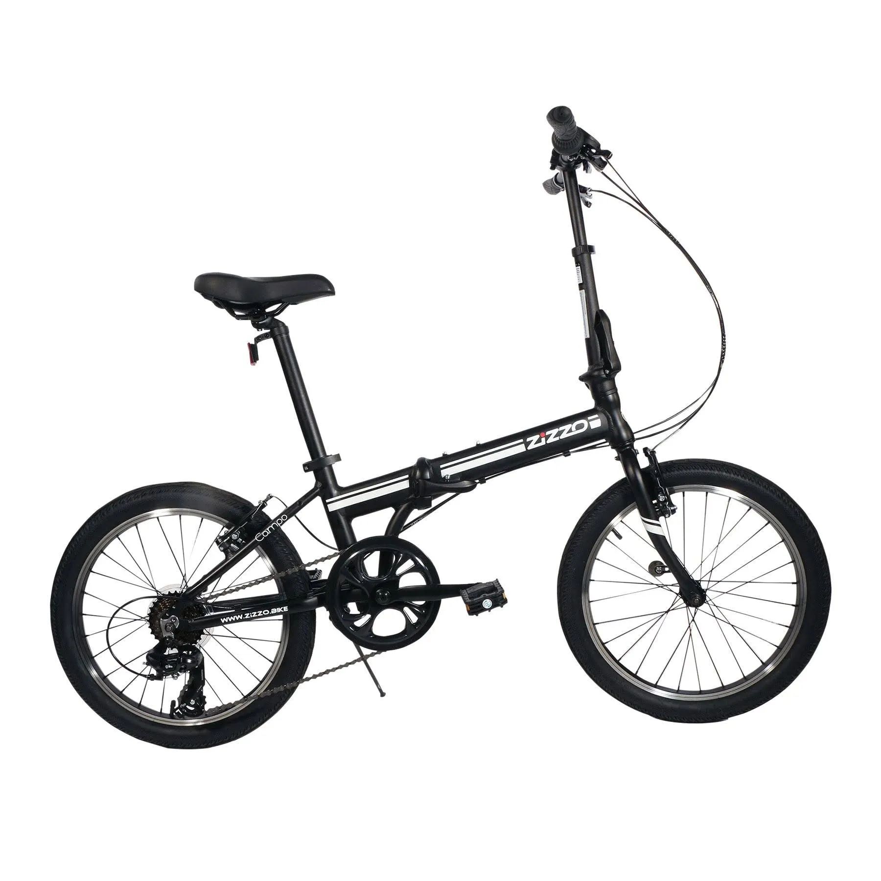 ZiZZO Campo 7-Speed Folding Bicycle