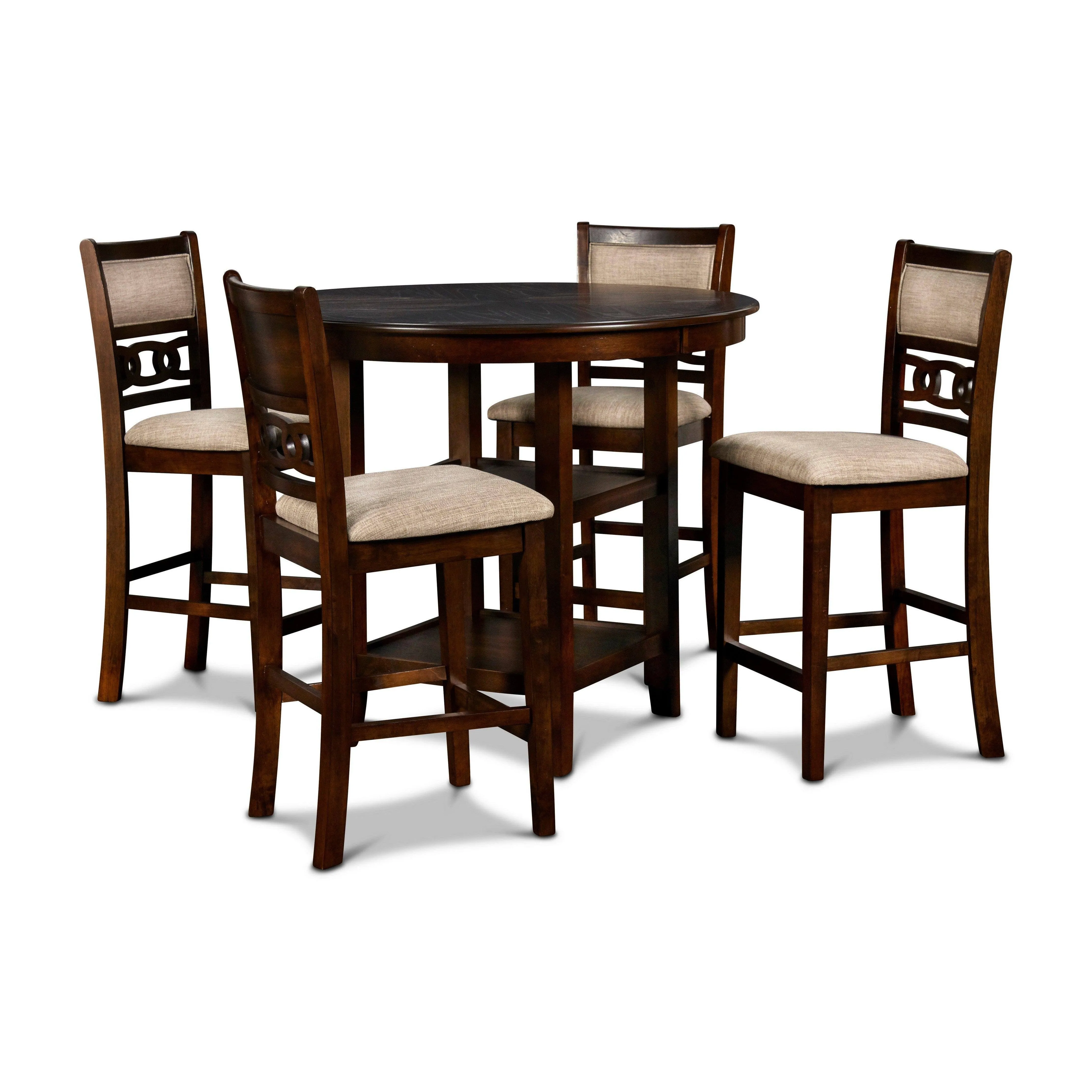 New Classic Furniture Gia 5 Piece Counter Dining Set