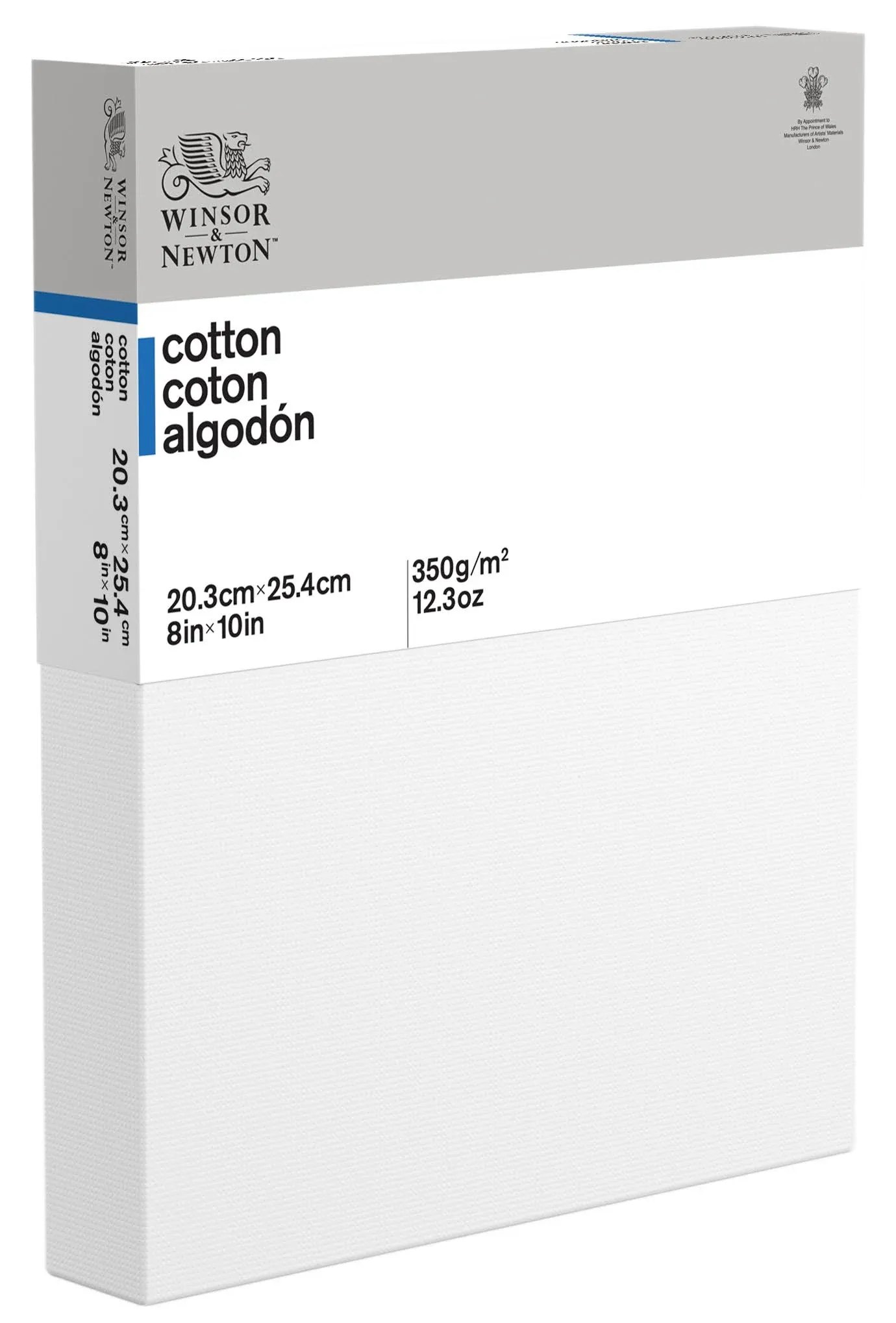 Winsor &amp; Newton 6201121 Classic Cotton Canvas, 8&quot; x 10&quot; Deep Edge