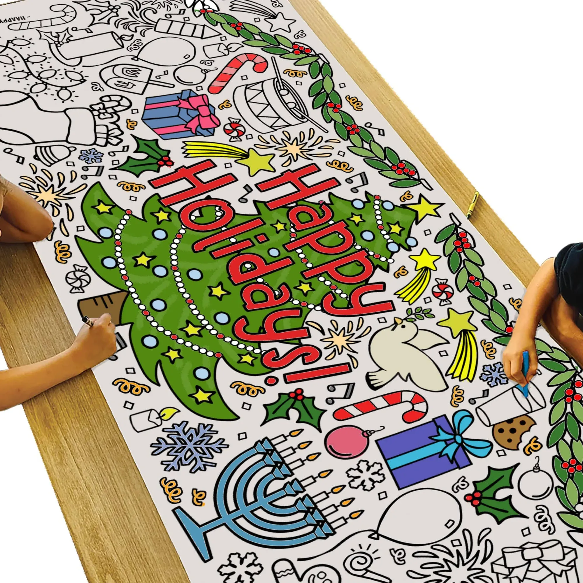 Tiny Expressions Giant Coloring Posters or Table Covers