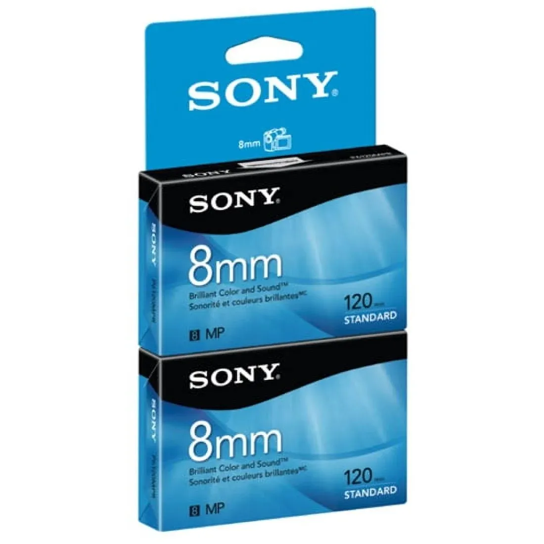 Video Tape Sony 120 Minute MP 8mm Video Cassette Standard Grade