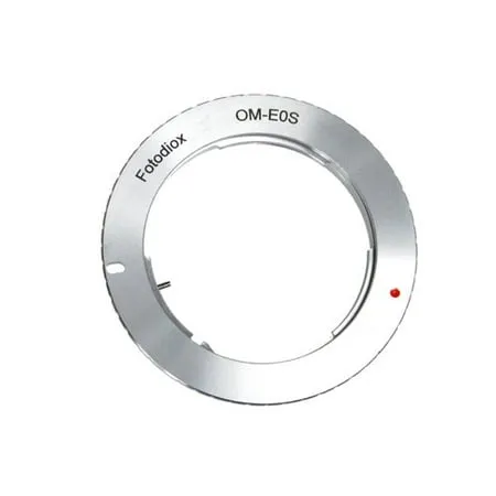 Fotodiox Lens Mount Adapter - Olympus Zuiko (OM) 35mm SLR Lens to Canon EOS (EF, EF-S) Mount SLR Camera Body