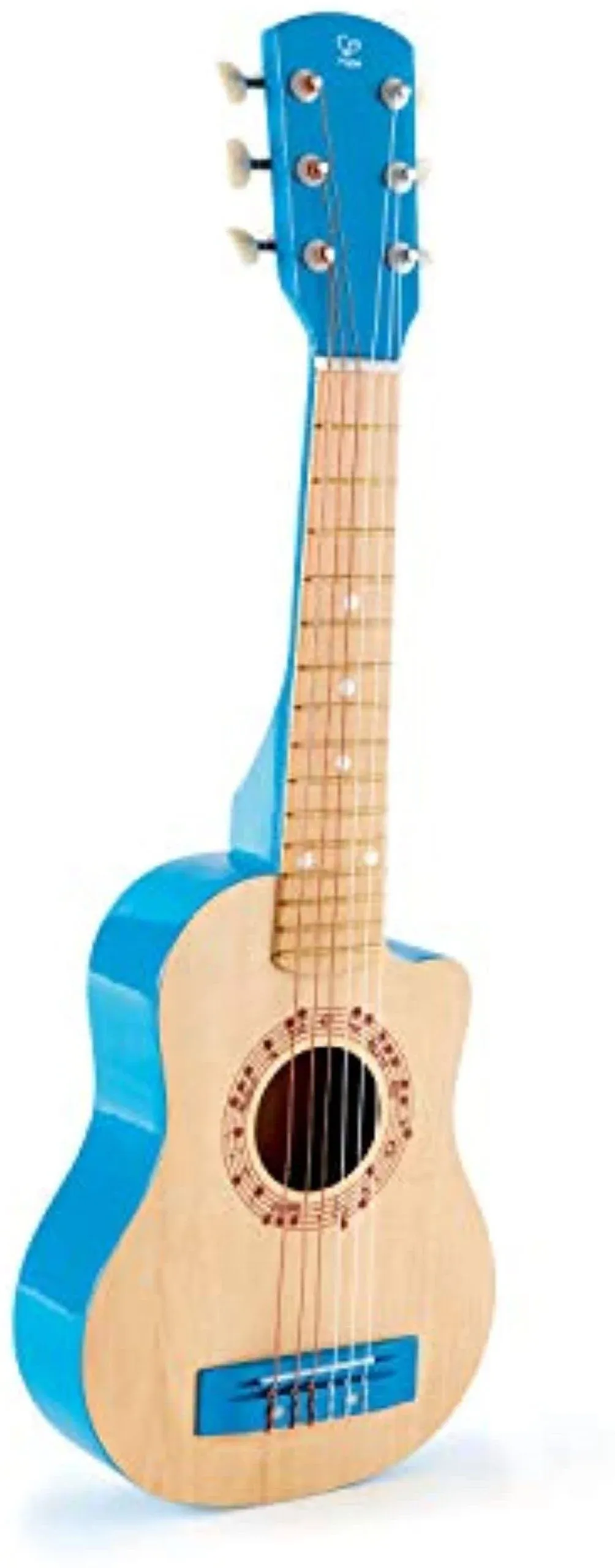 Hape Kid's Flame First Musical Guitar, Blue ,L: 25.7, W: 2.4, H: 8.4 inch