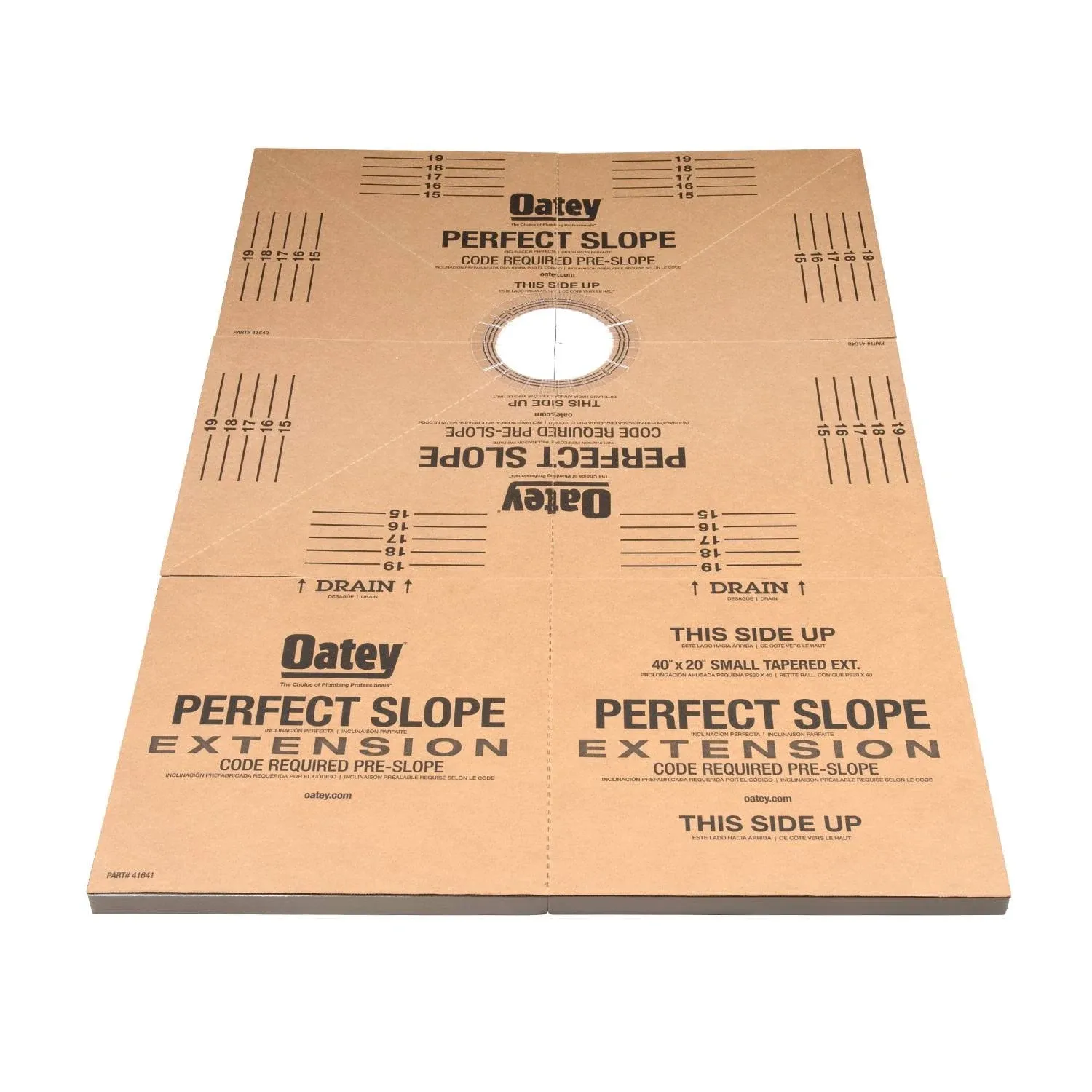 Oatey 41641 Slope Extension, Oatey, Polystyrene