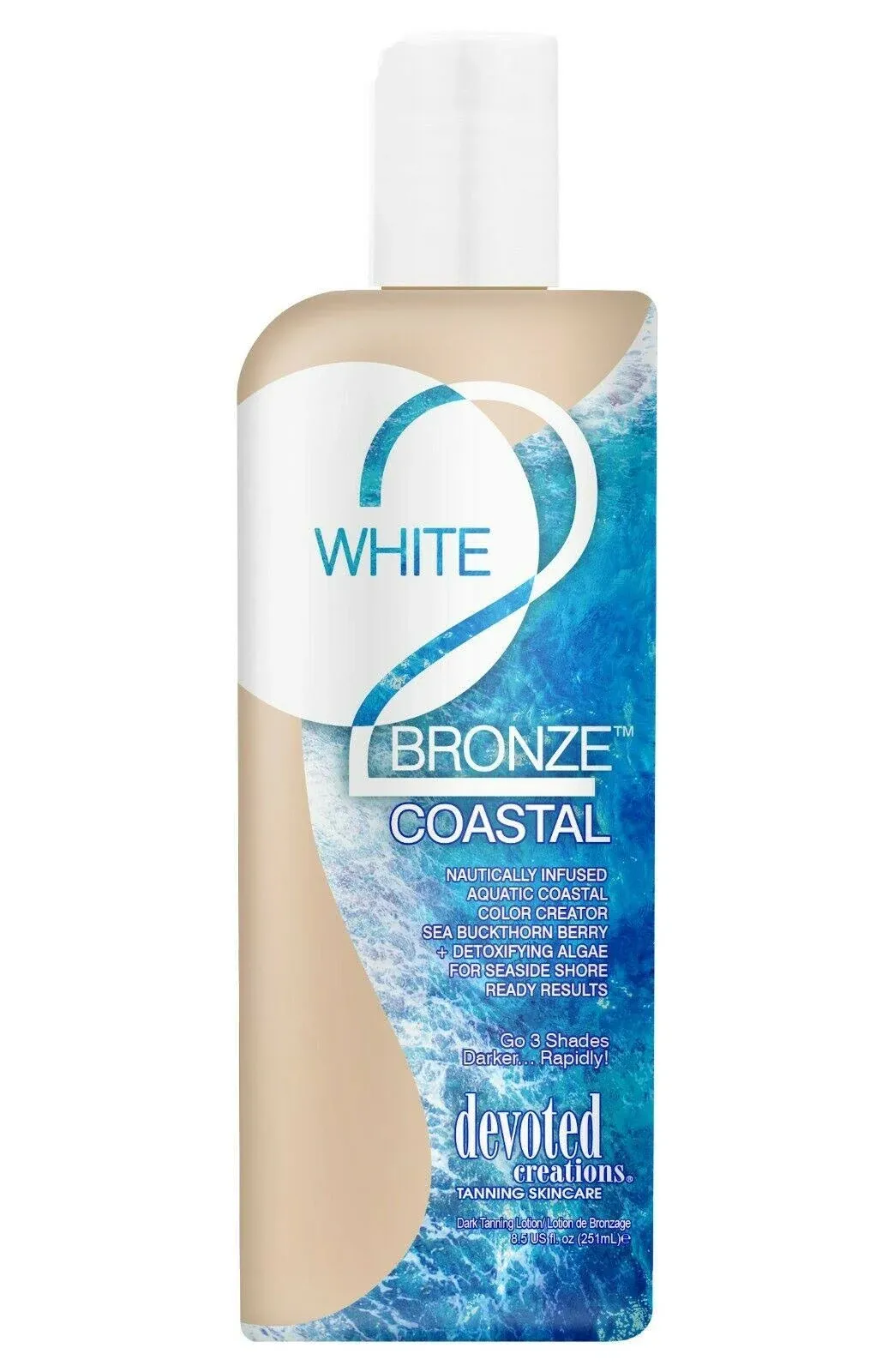 Devoted Creations White 2 Bronze Coastal - 8.5 oz.