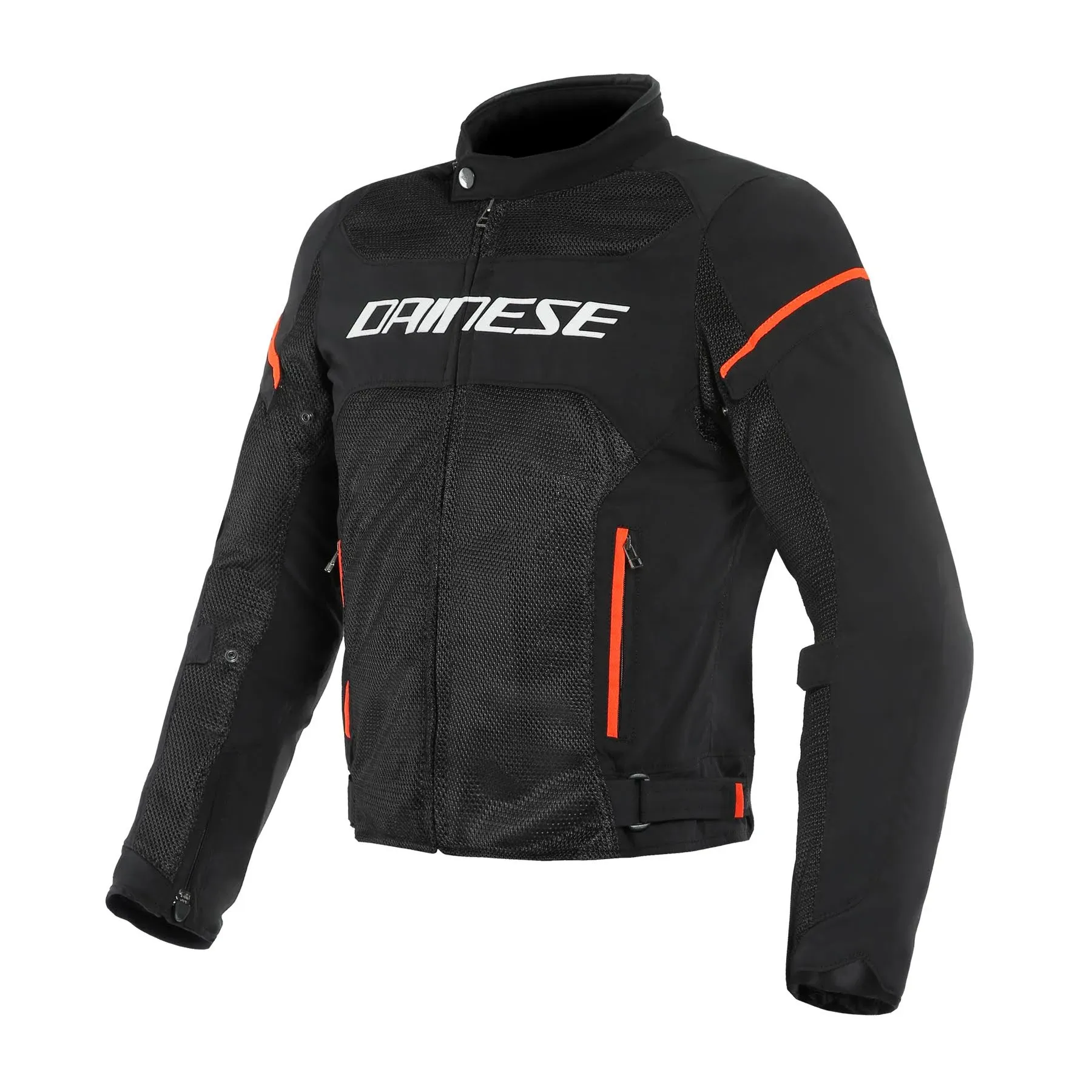 Dainese Air Frame D1 Tex Jacket Black/White/Fluo-Red 46