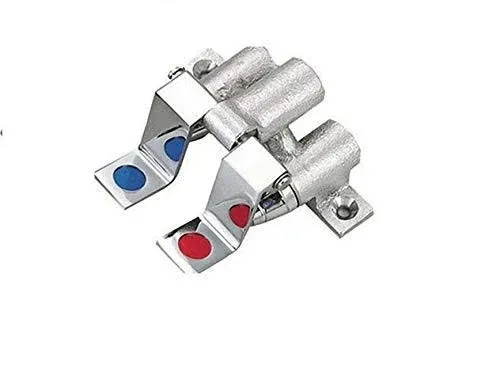 Commercial Stainless Steel Dual Foot Pedal Control for Sink Faucet