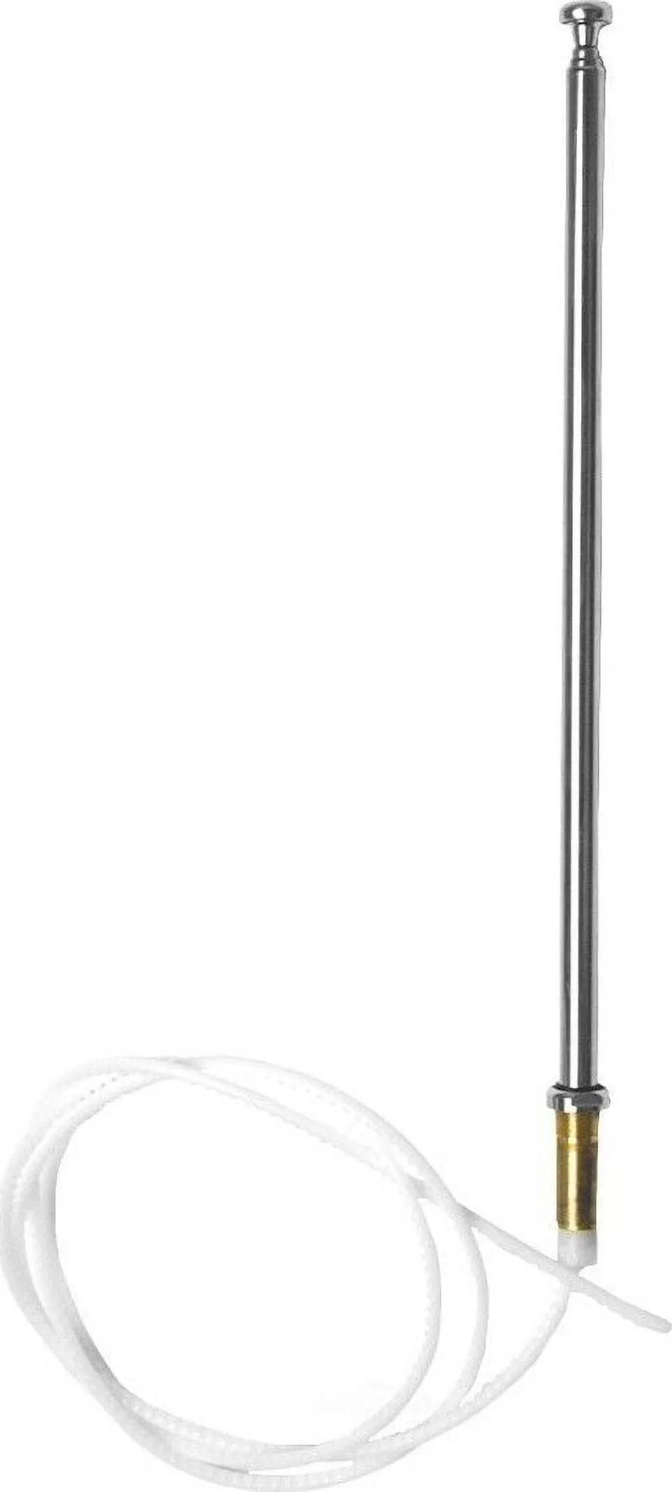 URO Parts 1268270001Z, 1268270001 Antenna Mast; For Power Antenna; Toothed 905mm Cord; Chrome - Jaguar | 88880882090A DBC2200 URO004826