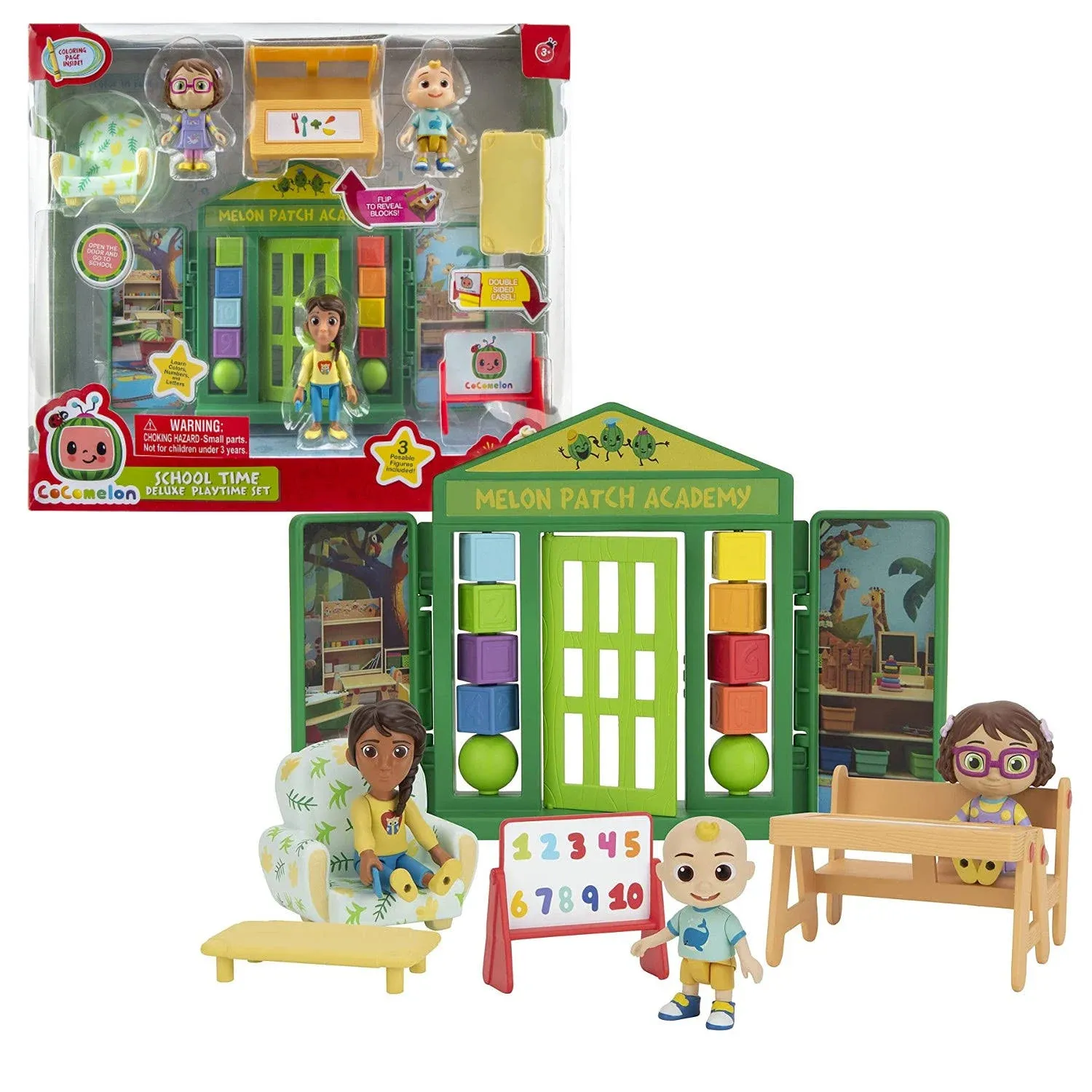 Cocomelon School Time Deluxe Playtime Set