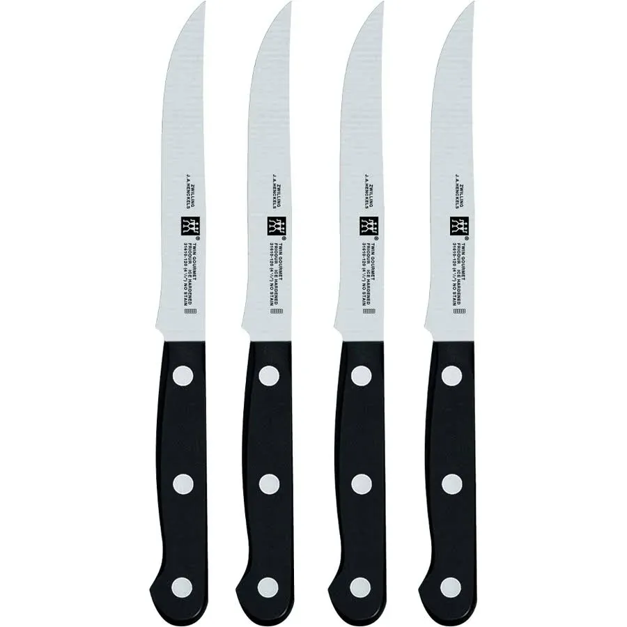 Zwilling J.A. Henckels Gourmet 4-Piece Steak Knife Set