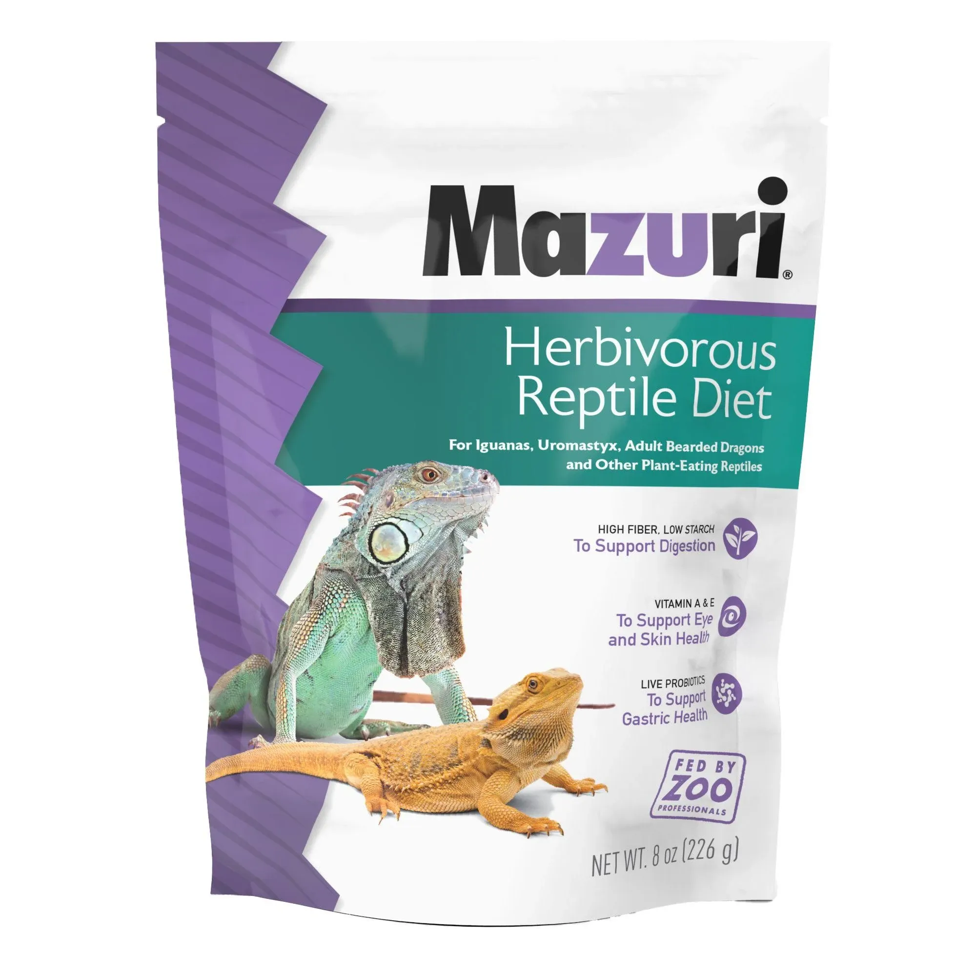 Mazuri Herbivorous Reptile Diet 8 oz