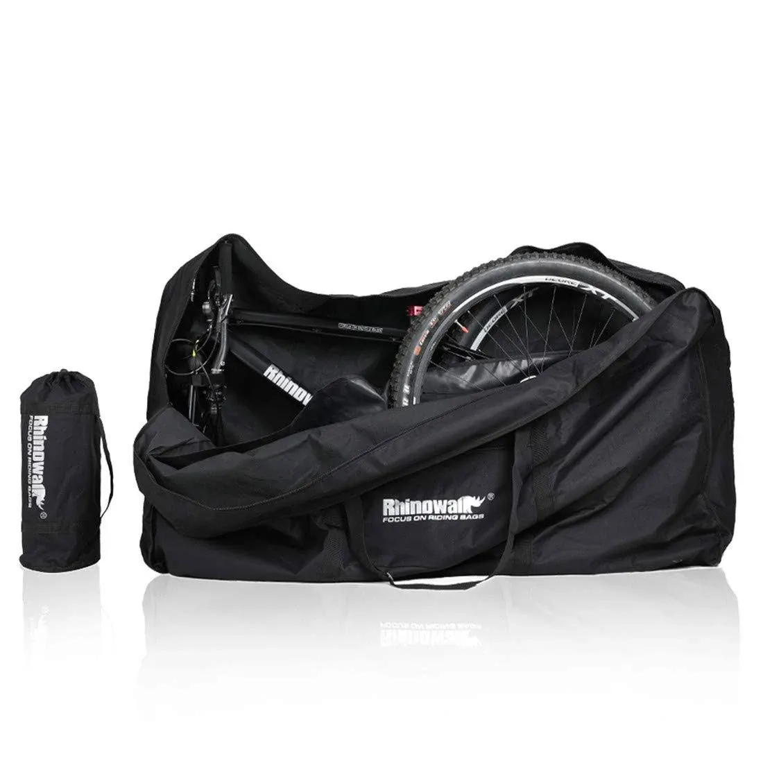 Folding Bike Bag 26 inch to 29 inch Thick Bicycle Travel Case,Bike Cases for Air Travel,Transport,Shipping