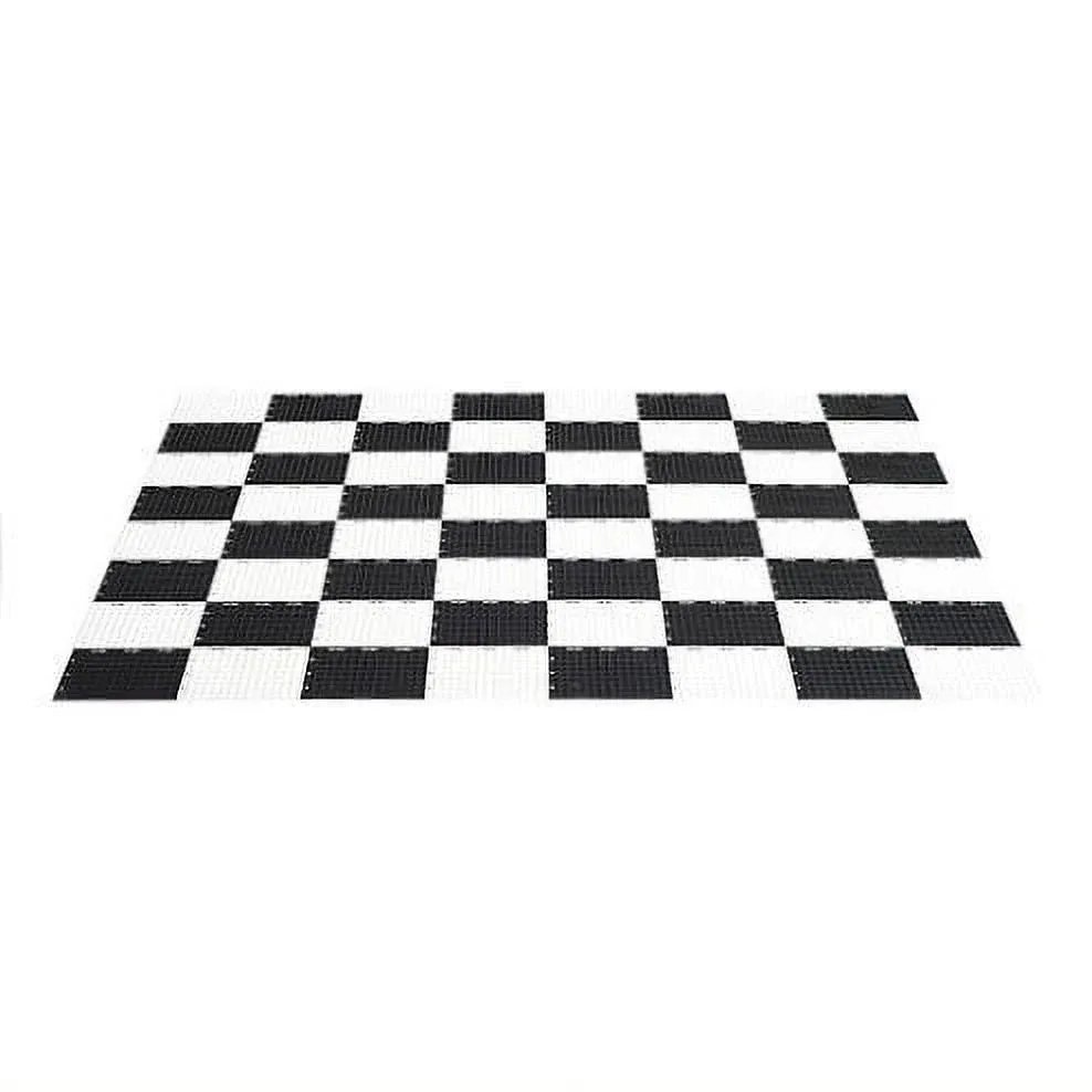 MegaChess Giant Outdoor Plastic Chess/Checkers Board with 14" Squares