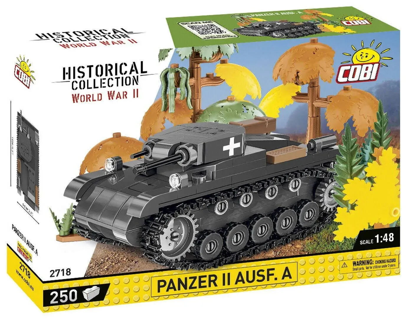 Cobi Historical Collection World War II Panzer II Ausf. A Tank