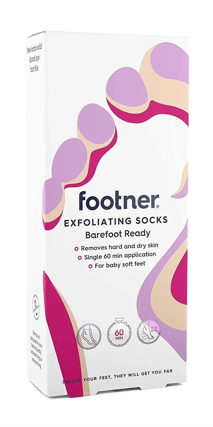 Footner Exfoliating Socks Total Callus Remover