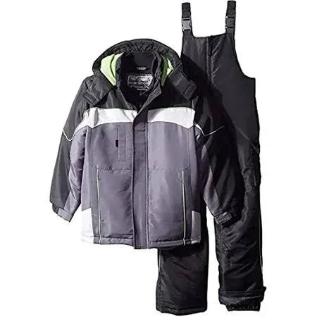 Rothschild Boys' Ski Jacket and Snowbib Snowsuit Set