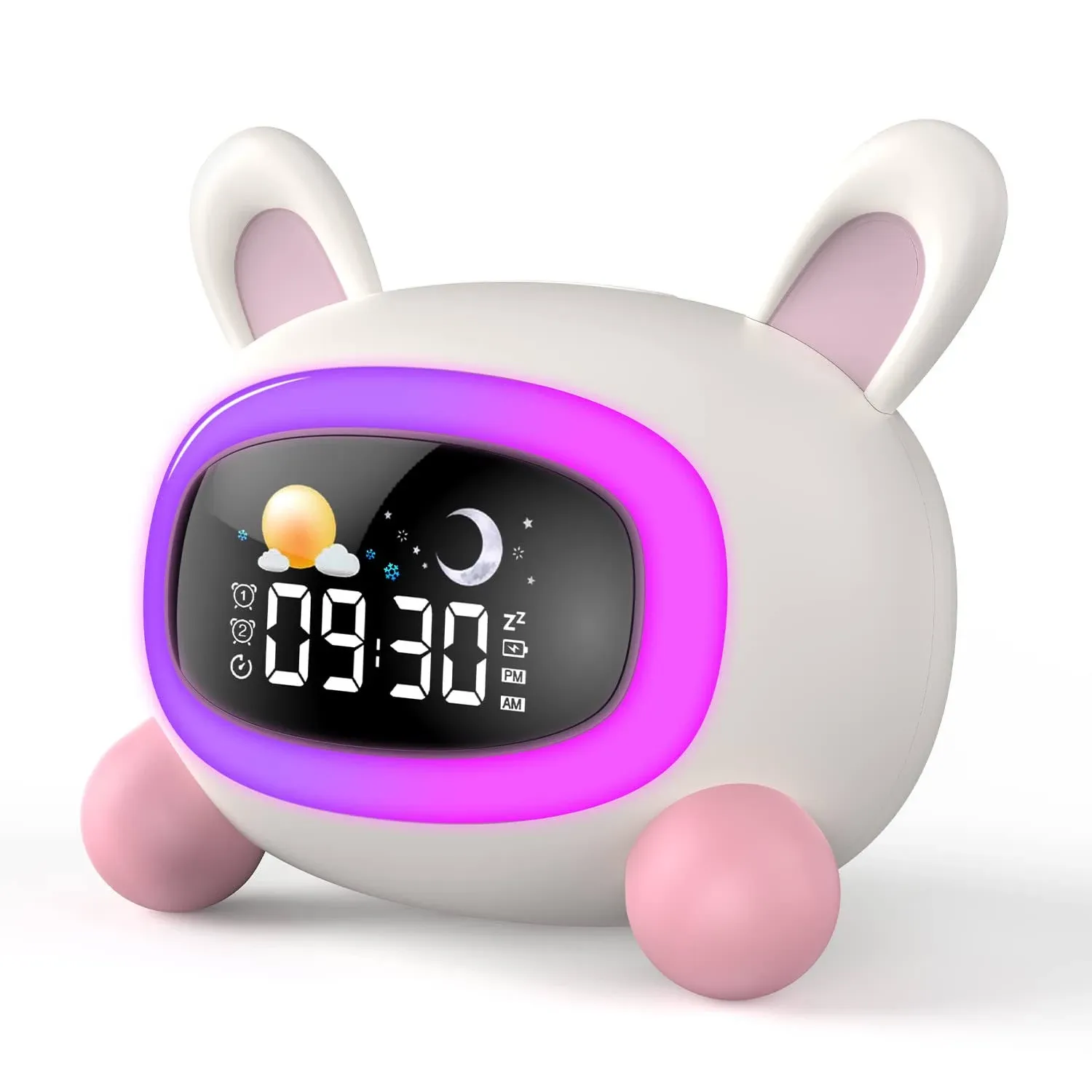 Aicofun Kids Alarm Clock Ok to Wake Clock for Kids Toddler Sleep Training