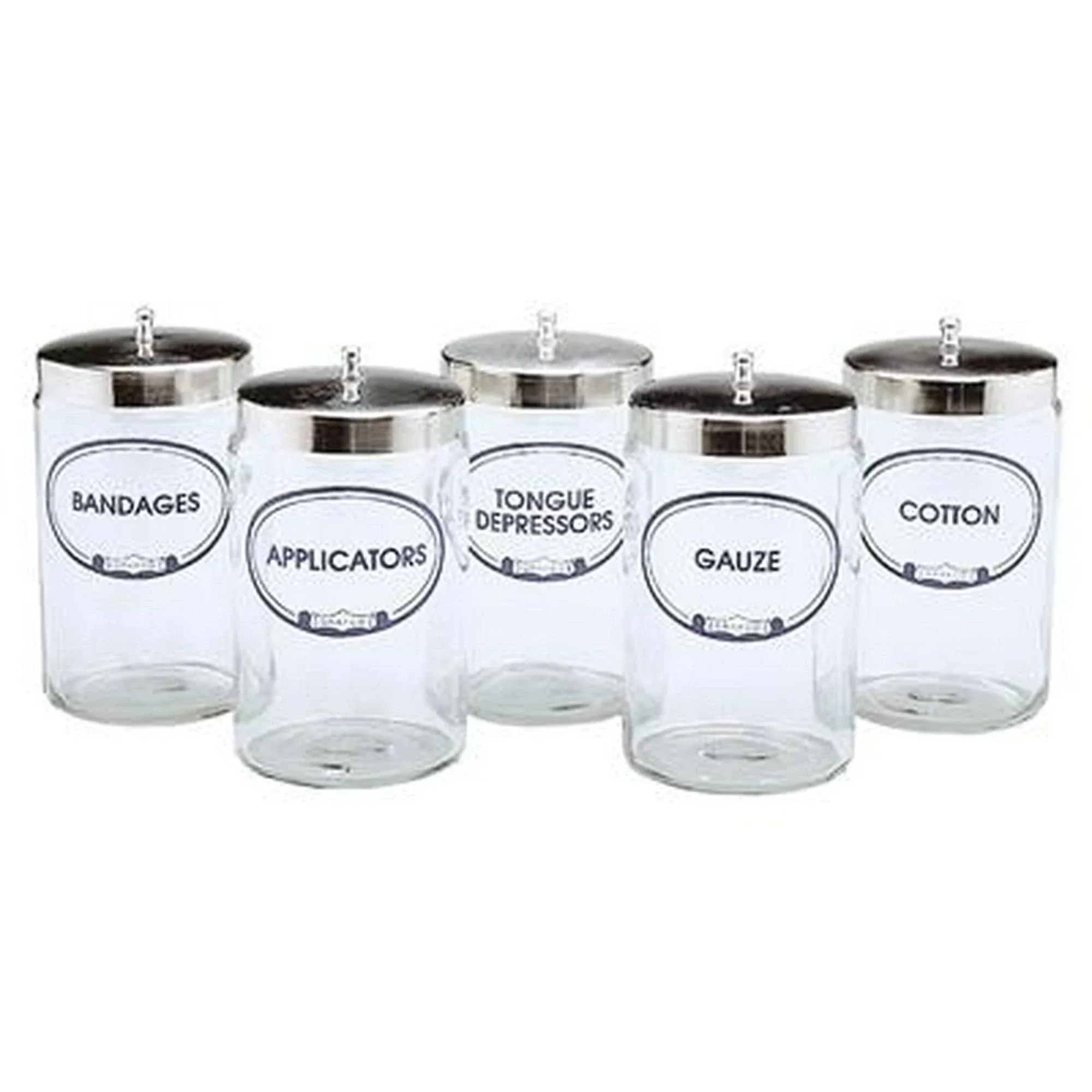 Graham-field Labeled Sundry Jar Set