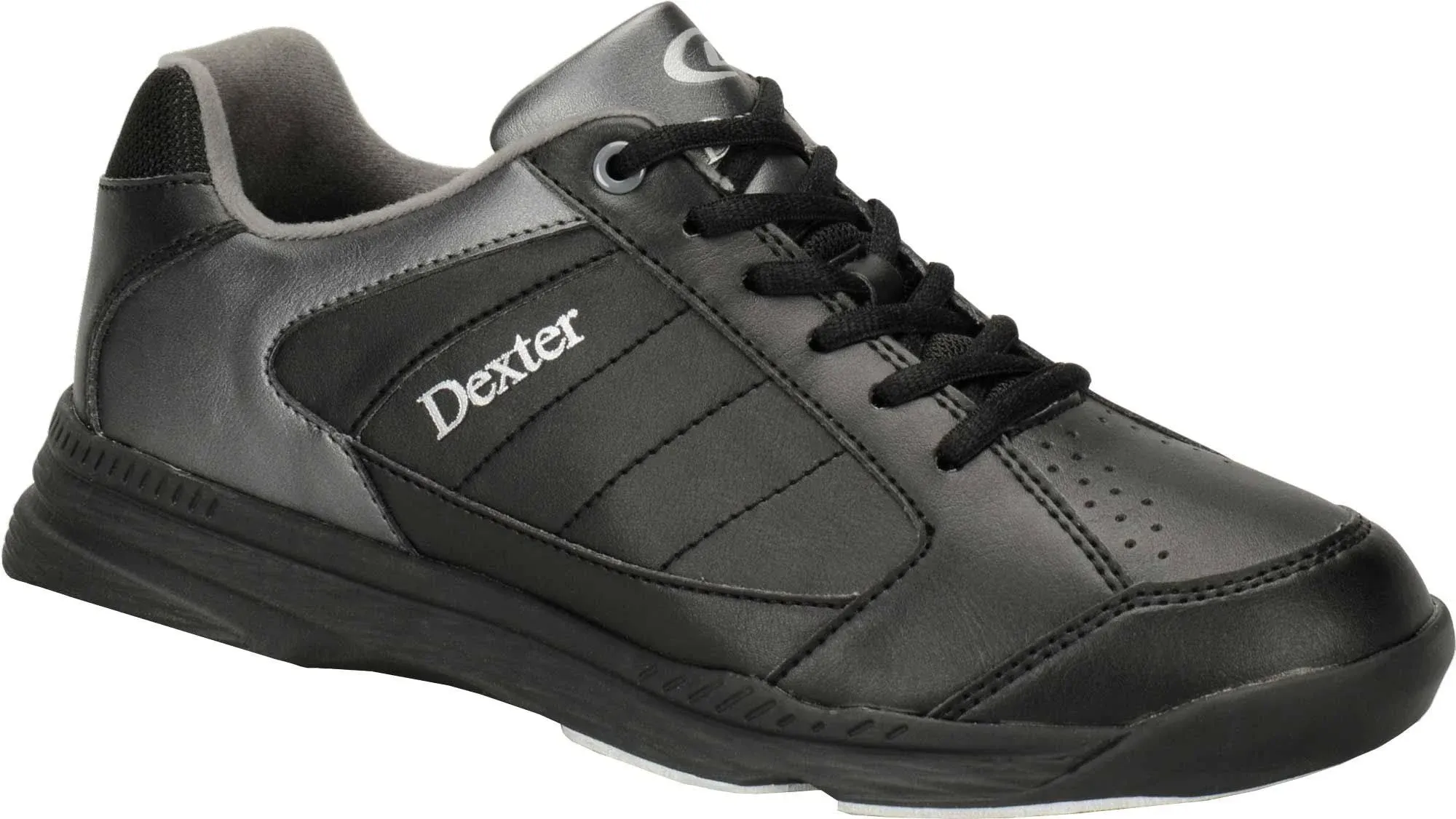 Dexter Mens Ricky IV Bowling Shoes Wide Black Alloy