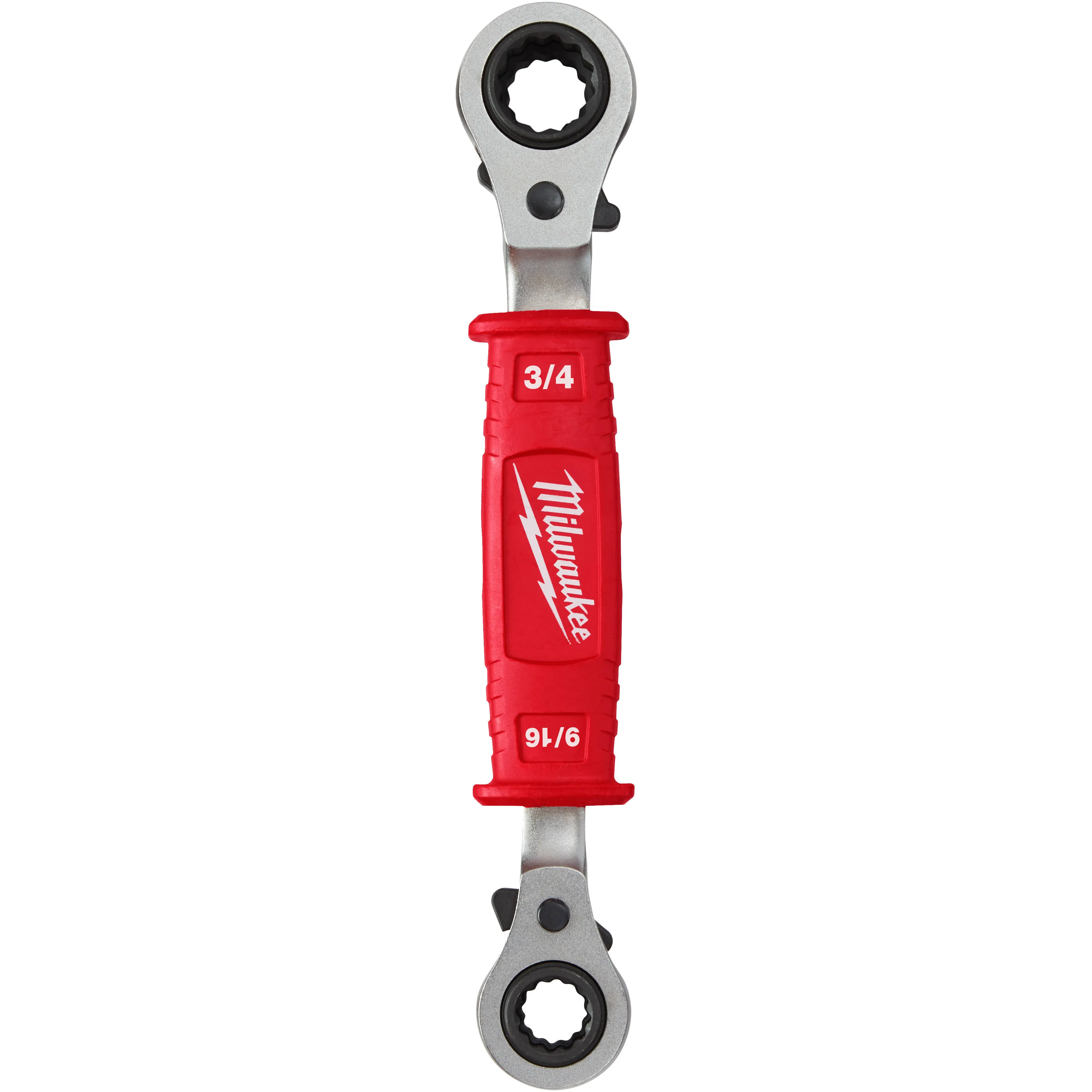 Milwaukee 48-22-9212 Lineman’s 4-in-1 Insulated Ratcheting Box Wrench