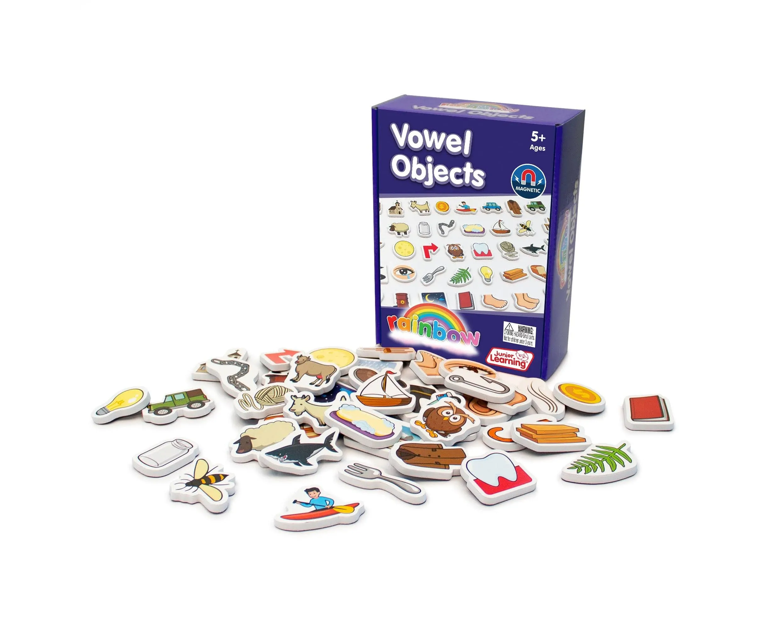 Junior Learning JL650 Vowel Objects, Multi SmallJunior Learning JL650 Vowel Objects, Multi Small