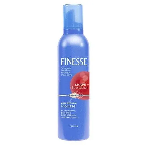 Finesse Shape & Strengthen Curl Defining Mousse, 7 oz, 2 pk