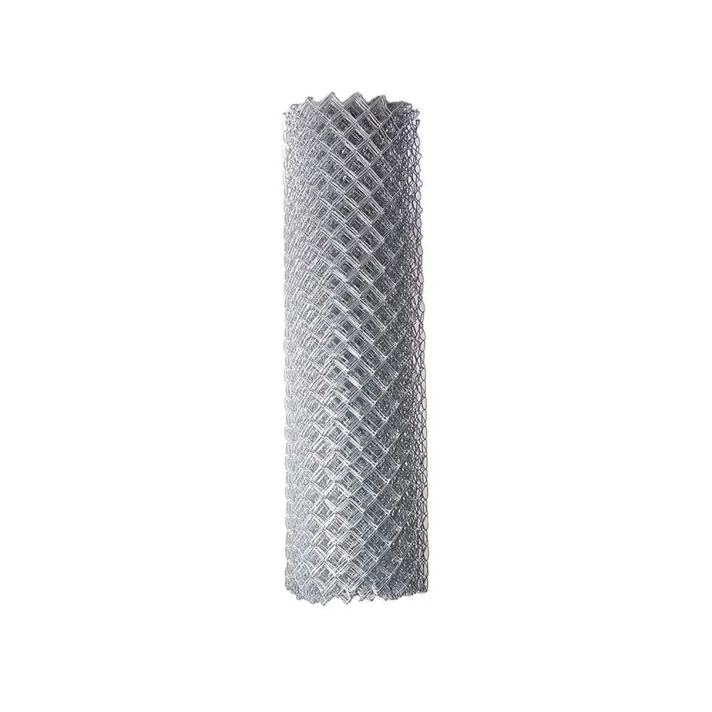 Aleko CLF115G6X50 Galvanized Steel 6 X 50 Feet (1.8 X 15m) Chain Link Fence Fabric, 11.5-AW Gauge CLF115G6X50-AP