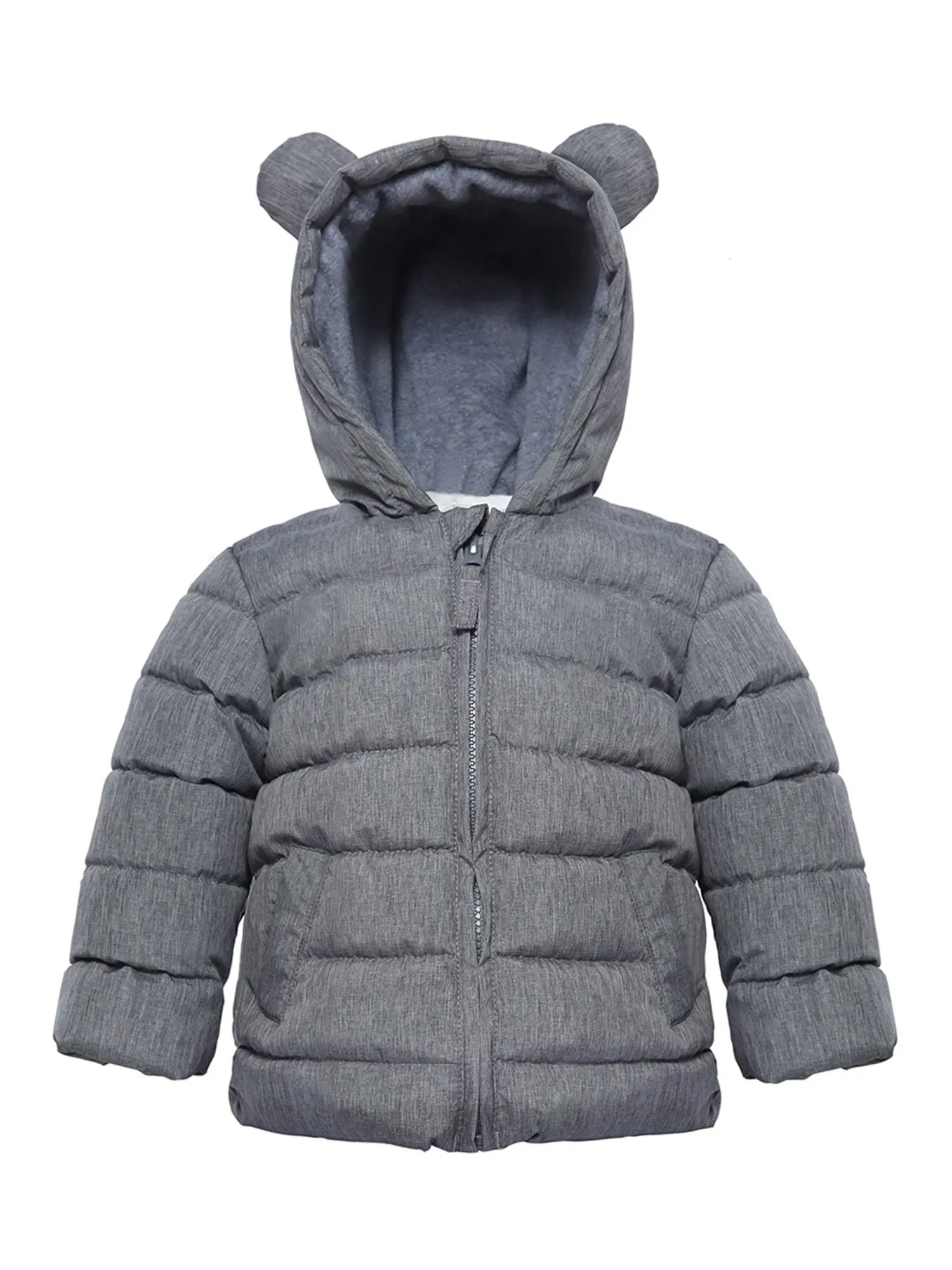 Rokka&Rolla Baby Boys' Water-Resistant Fleece Lined Puffer Jacket Winter Coat for Newborn Infant Toddler