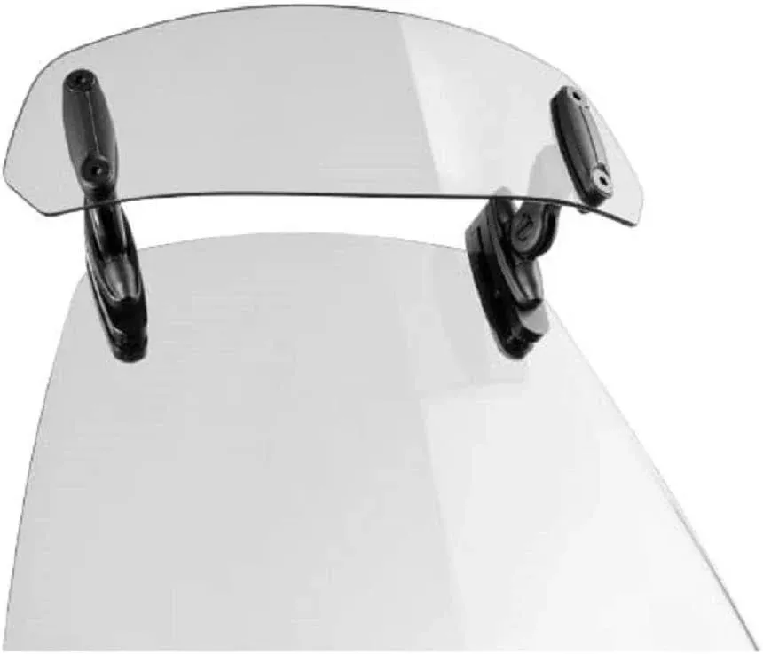 PUIG 6320W Clip-On Visor - 250mm - Clear