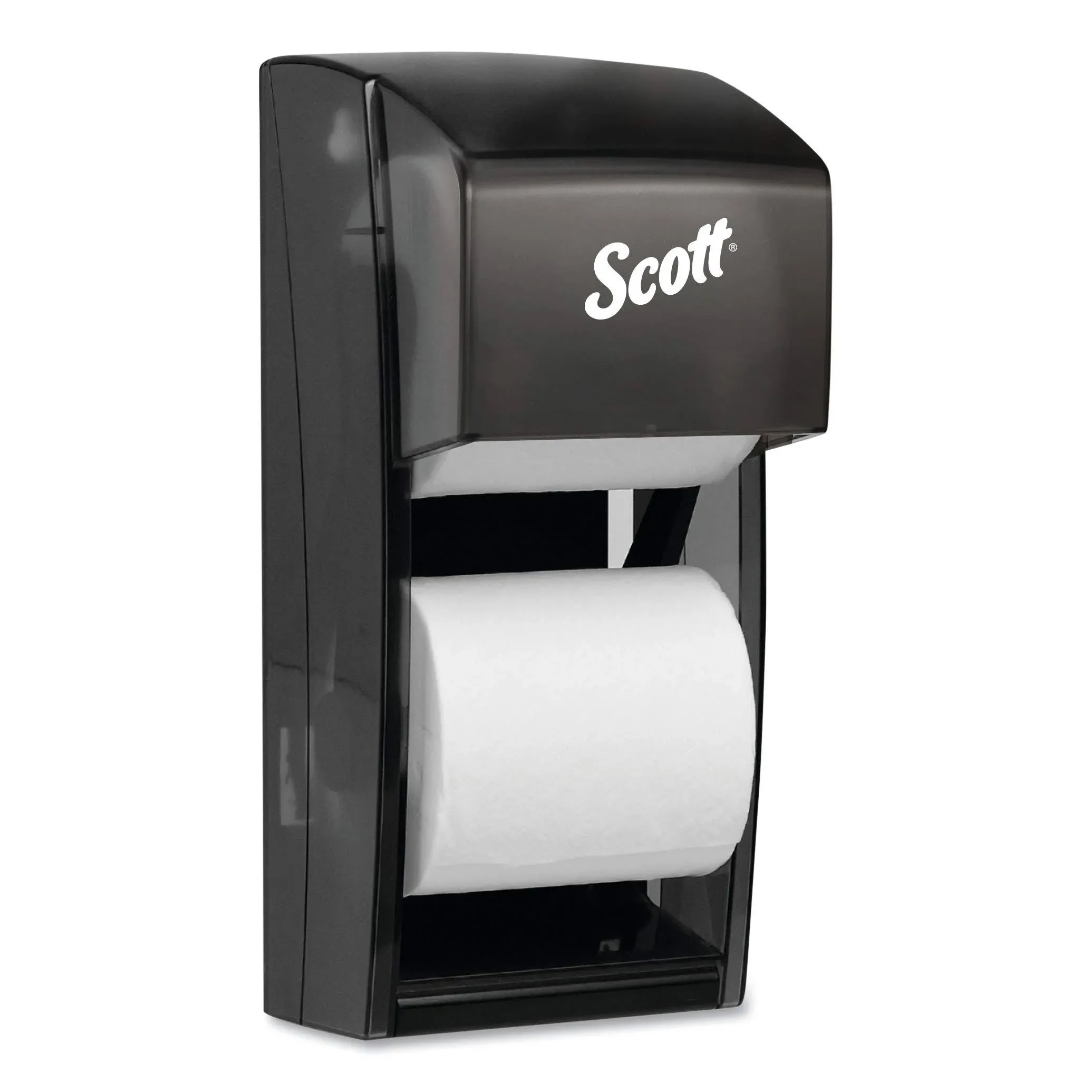 Kimberly-Clark Double Roll Tissue Dispenser, Smoke