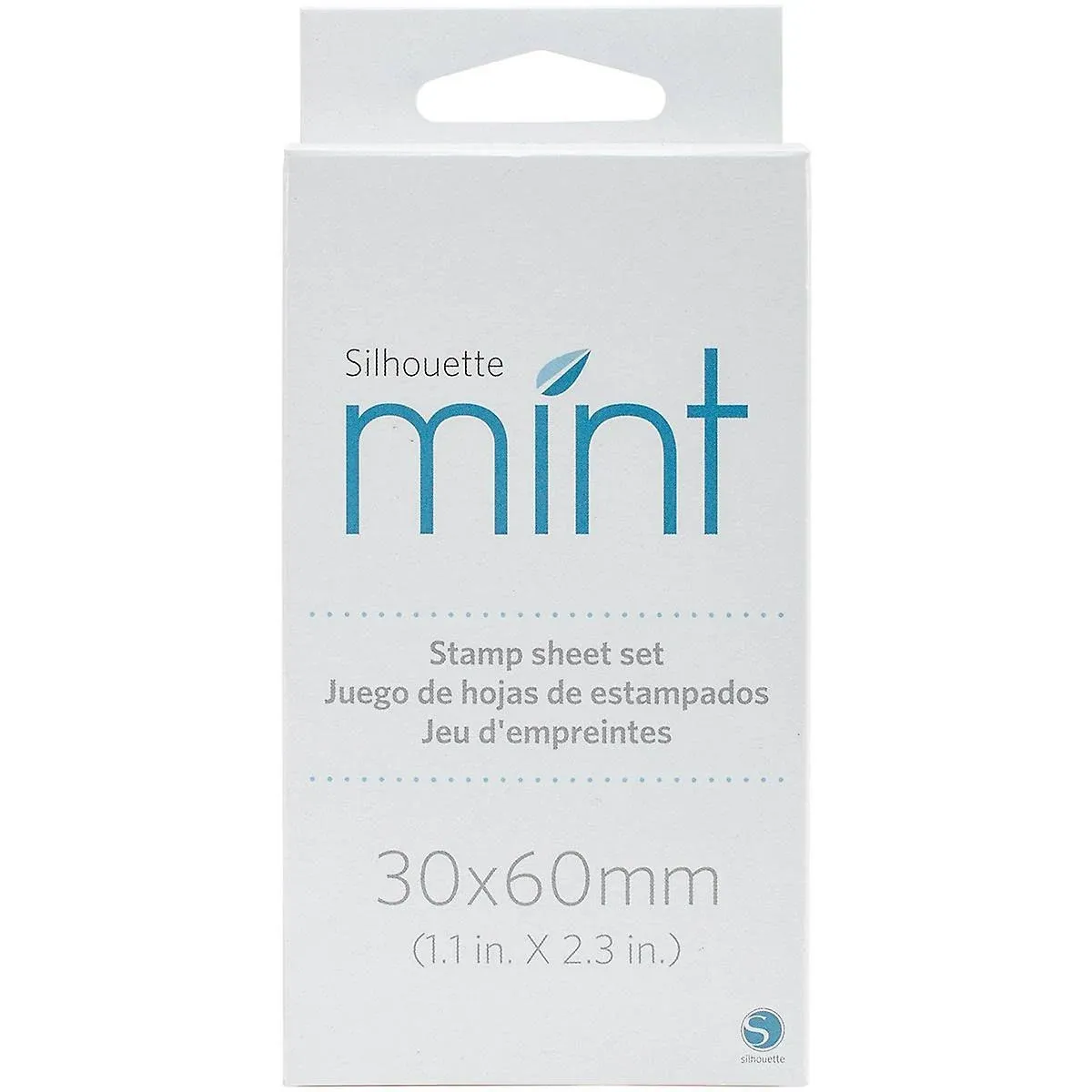 Silhouette Mint Stamp Sheets 1"X2.25" 2/Pkg