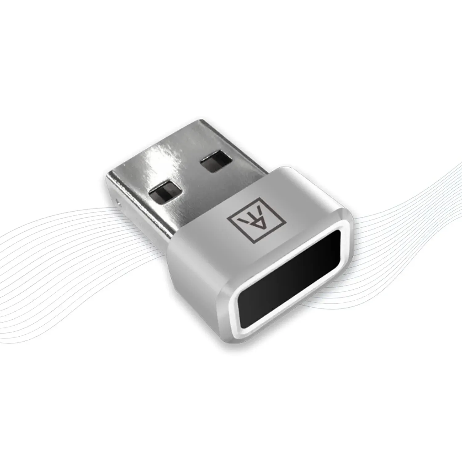 AUTHENTREND Atkey.hello USB, Windows Hello Fingerprint Reader for PC or Laptop ...