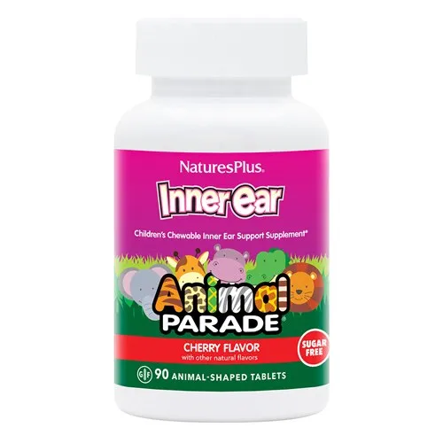 NaturesPlus
           Animal Parade® Children's Chewable Inner Ear Support Natural Cherry -- 90 Chewables
        
        
        
        
        
          
          SKU #: 097467299498
          
            Shipping Weight:
              0.47 lb
            
          
          
            Servings:
              45