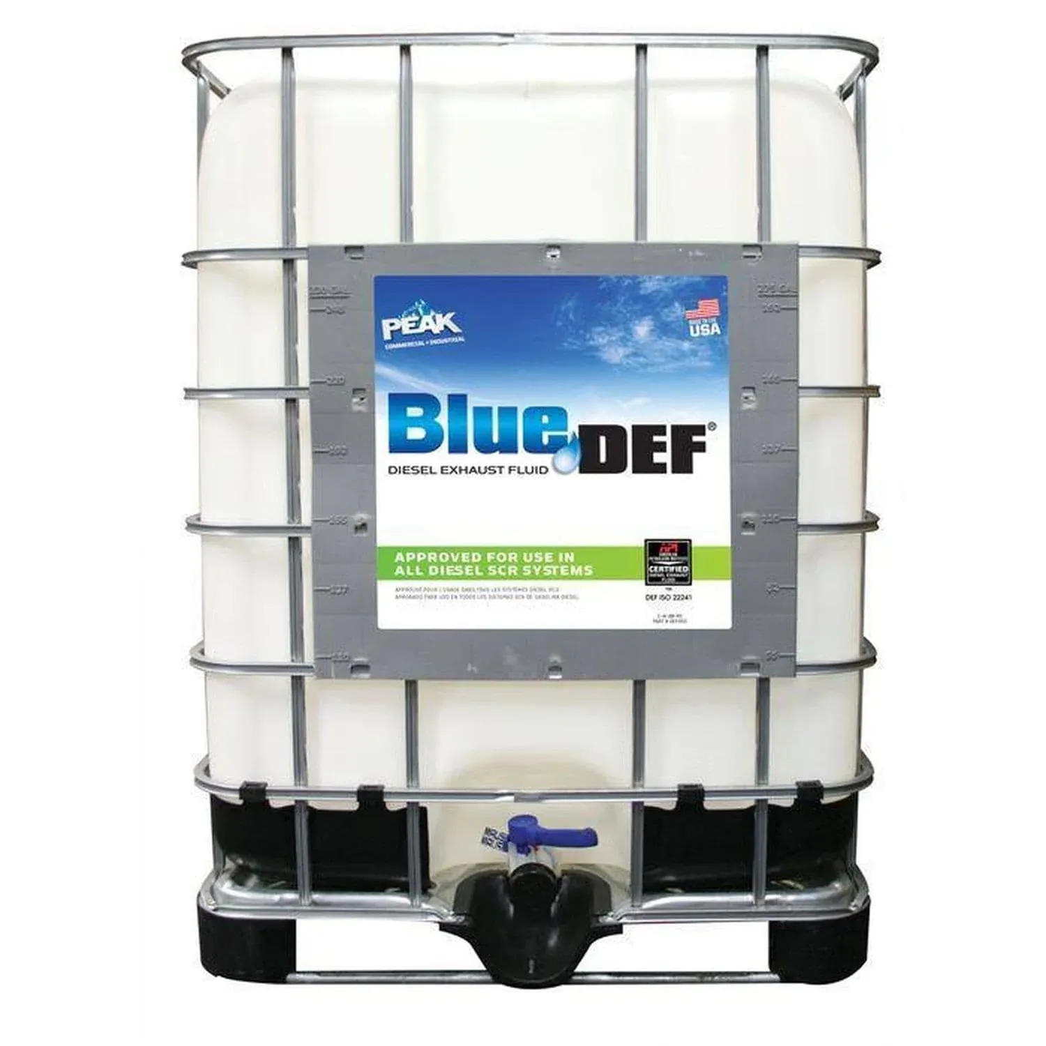 Blue DEF 275-Gallon Tote Premium Diesel Exhaust Fluid