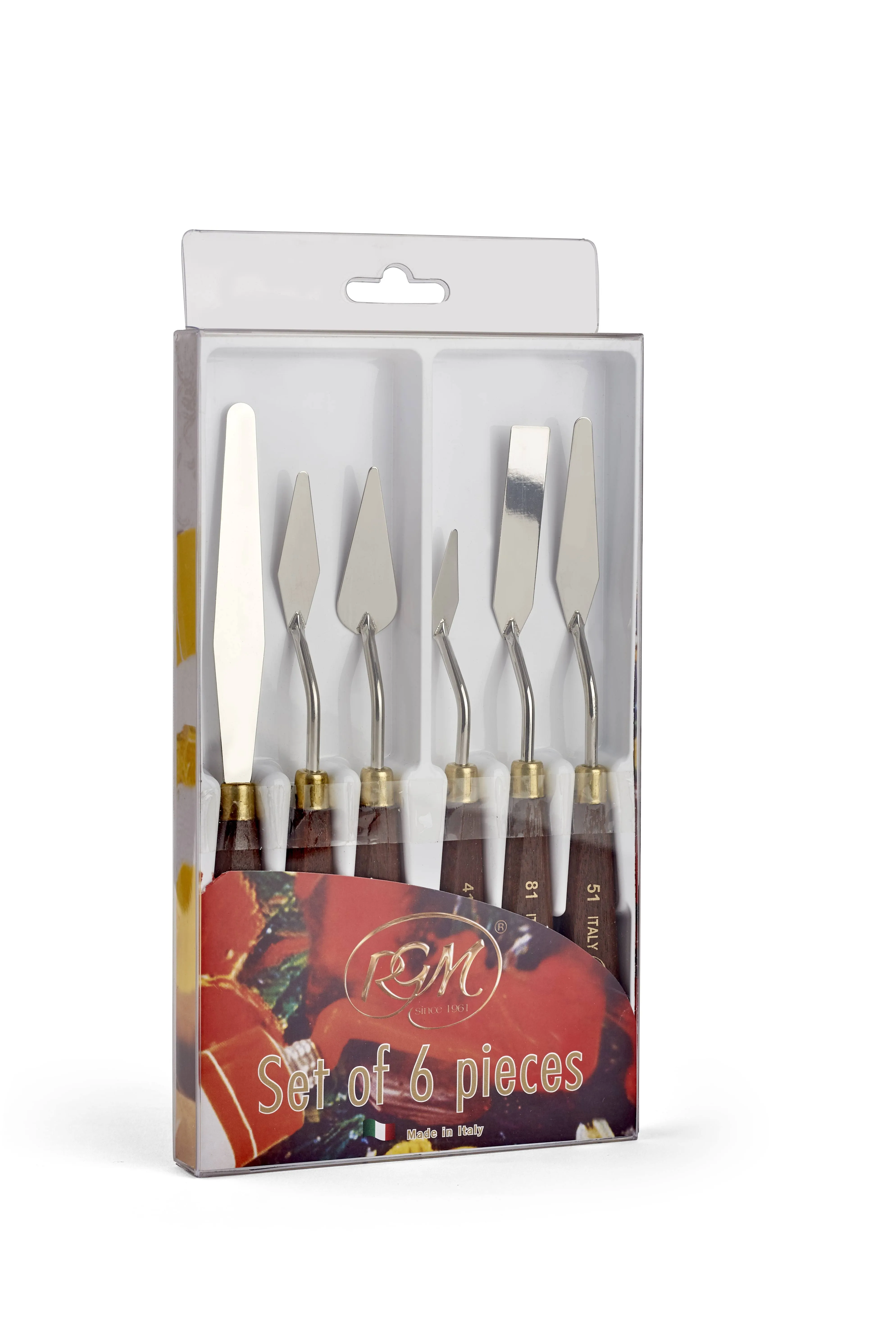 RGM 6 Italian Plus Painting Knife Set