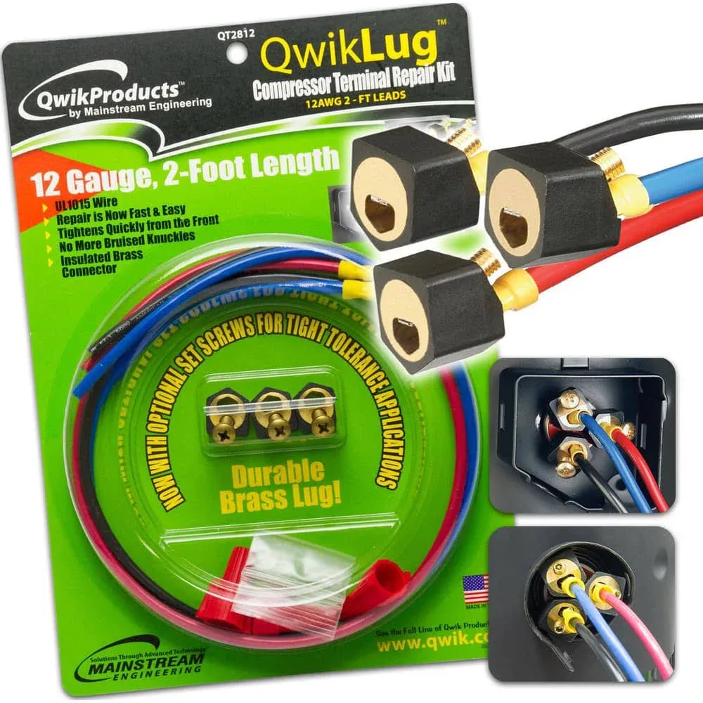 Q Wik Products Q WikLug Compressor Terminal Repair Kit