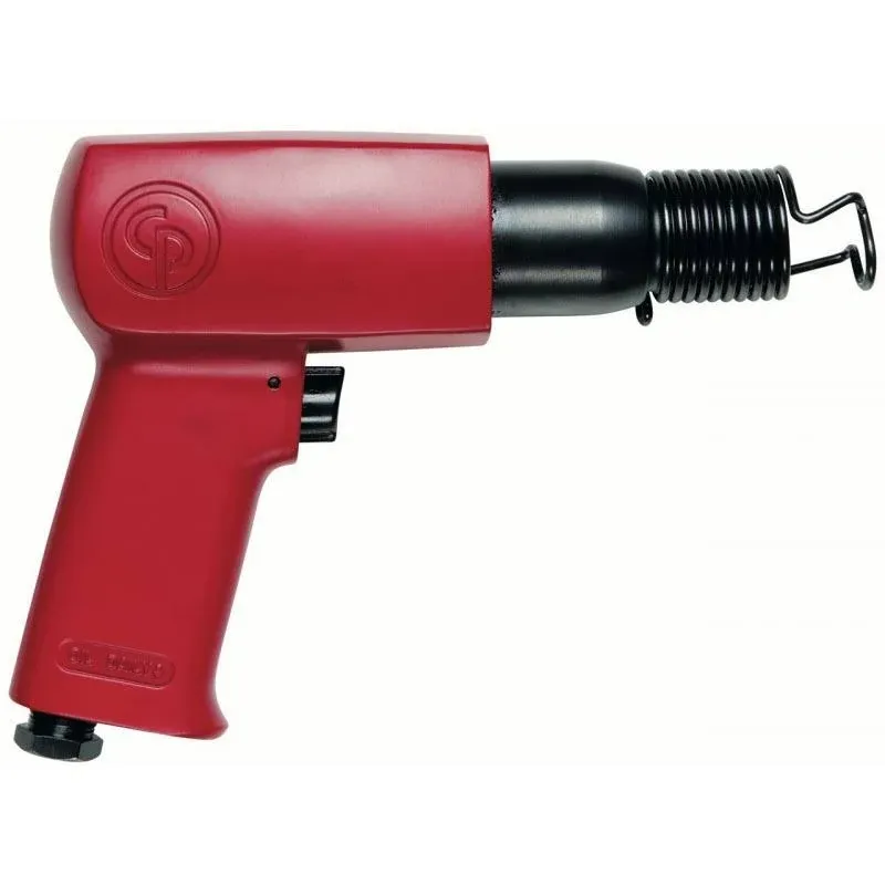 Chicago Pneumatic CP7111 - Air Hammer,0.401 Inch (10.2 mm), Round Shank, Stroke 2.64 in / 67 mm, Bore Diameter 0.75 in / 19 mm, 3000 Blow Per Minute, Welding Equipment Tool, Construction