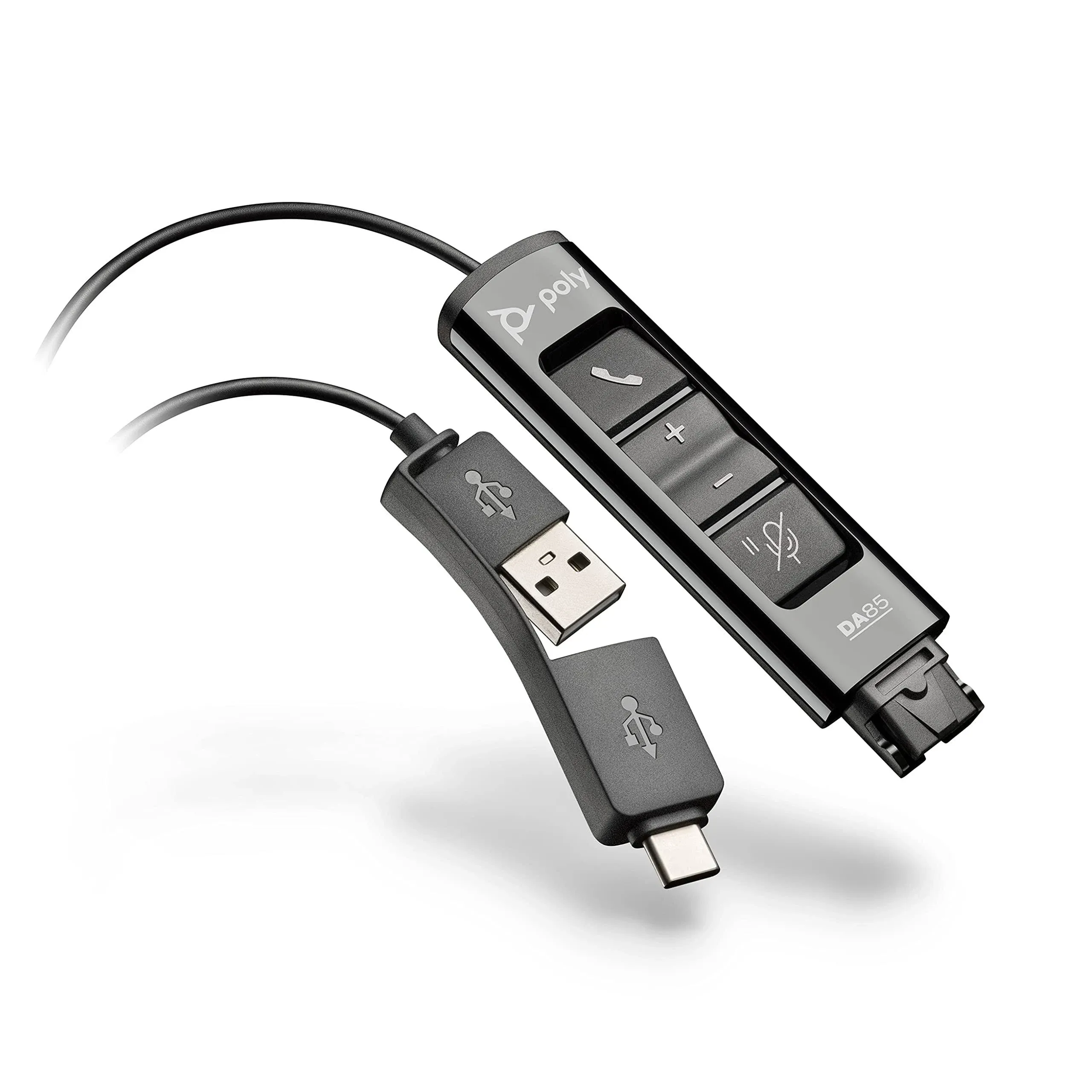 Poly DA85 USB to QD Adapter - for Headset