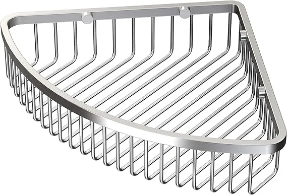 Gatco 1571 Corner Soap Basket, Satin Nickel