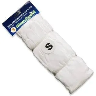 12 Pairs - Small - Gloves Legend Cotton Moisturizing Gloves for Dry Hands - White Sleeping Gloves for Nighttime Care, Women's Size - 100% Cotton