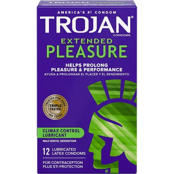 Trojan Extended Pleasure Condoms