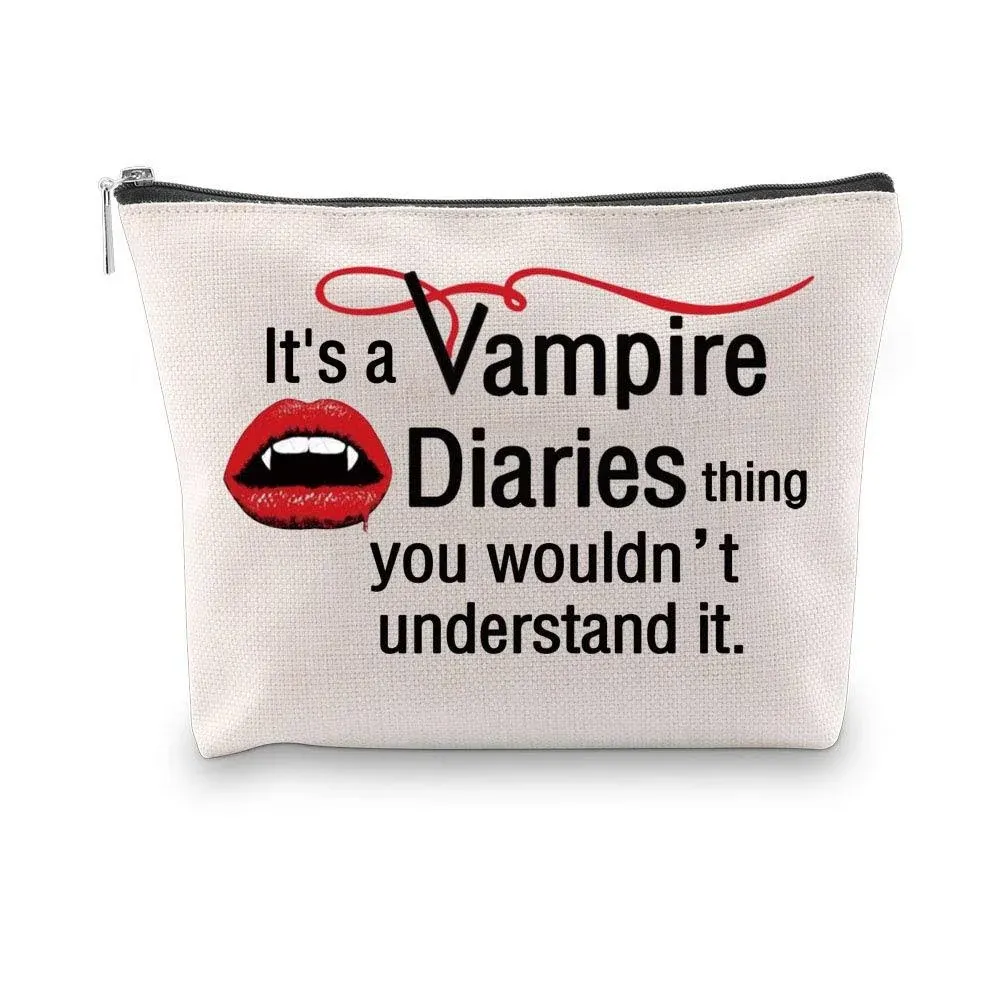 G2TUP The Vampire Diaries Merch Pochette de maquillage The Vampire Diaries Fans Gift It's A Vampire Diaries Thing (It's A Vampire Diaries Thing)