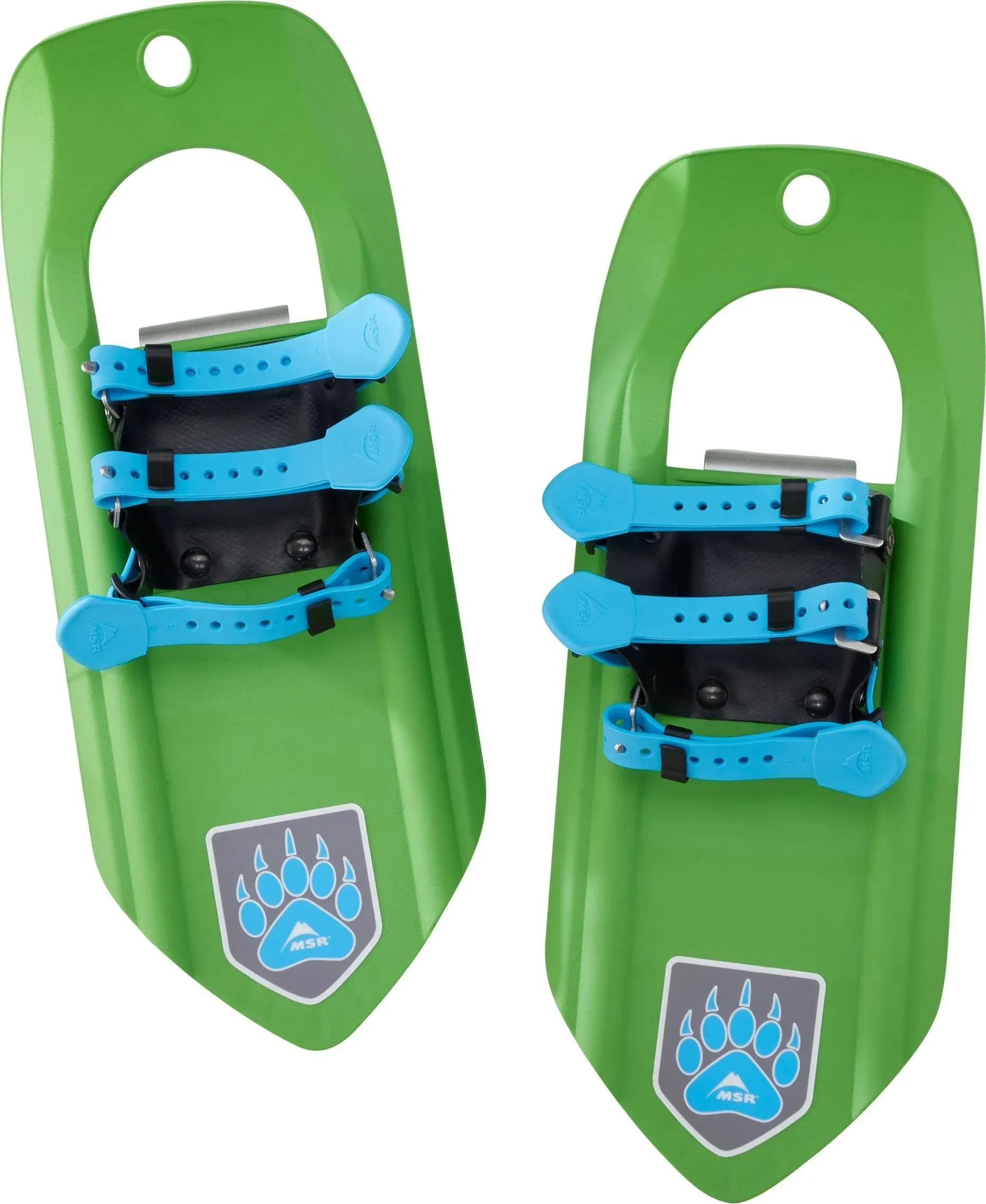 MSR Tyker Kids Snowshoes DINO GREEN