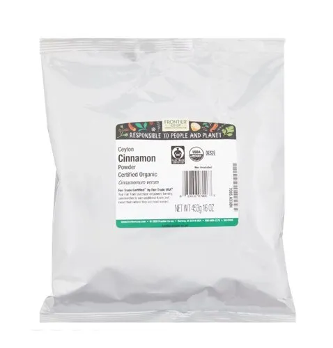 Frontier Co-op, Organic Ceylon Cinnamon Powder, 16 oz (453 g)