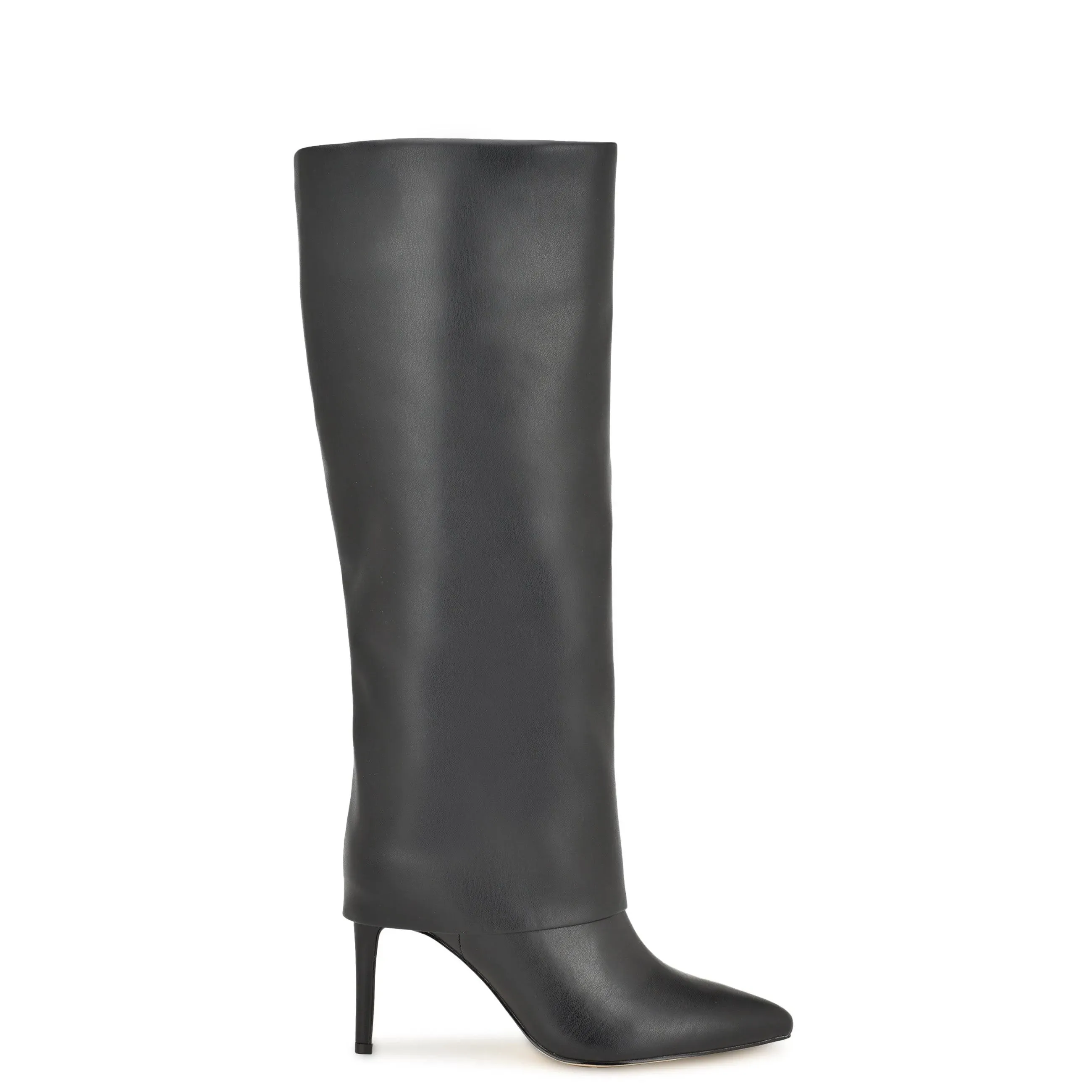 Nine West Womens Radish 3 Faux Leather Dressy Knee-High Boots