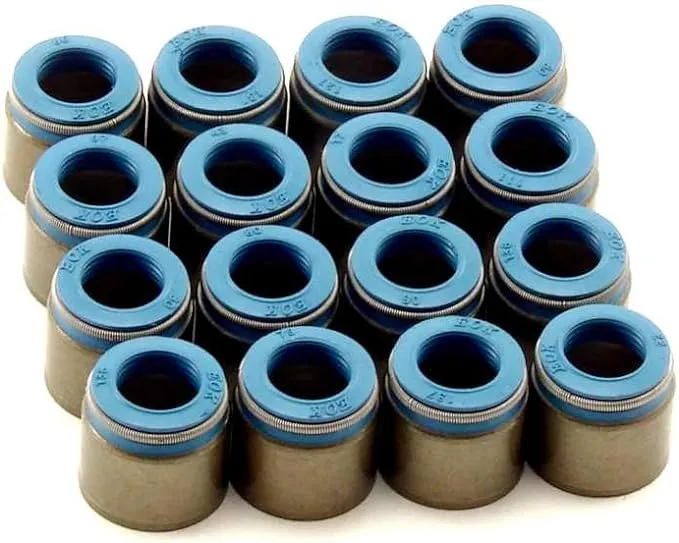 Comp Cams 517-16 Set of 16 Metal Body Viton Valve Seals for .500"" Guide Size, 11/32"" Valve Stem"Comp Cams 517-16 Set of 16 Metal Body Viton Valve Seals for .500"" Guide Size, 11/32"" Valve Stem"