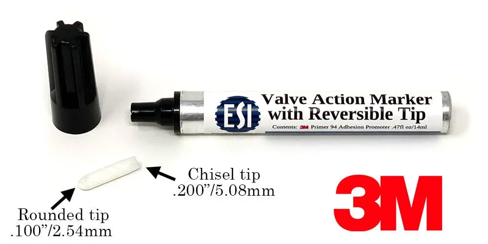 ESI Pen Containing 3M Primer 94 - Tape Primer Adhesion Promoter .47fl oz / 14mL with Valve Action Reversible Applicator Tip