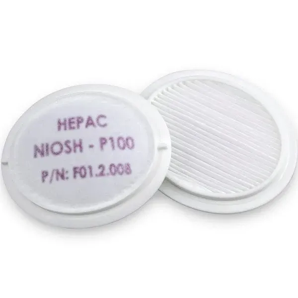 Hobart P100 Respirator Replacement Filters, 2pc