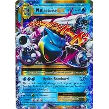 Pokémon TCG Mega-Blastoise<wbr/>-EX Evolutions 22/108 Holo Holo Rare EX